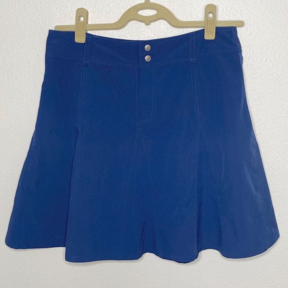 Sahalie Blue A-Line Mini Athletic Skirt - Picture 3 of 5
